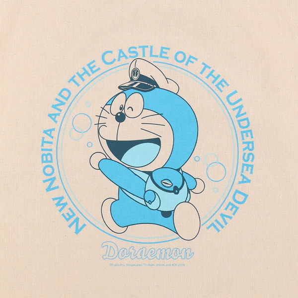 ドラえもん未来デパートオリジナル コットントートバッグ 「映画ドラえもん 新・のび太の海底鬼岩城」