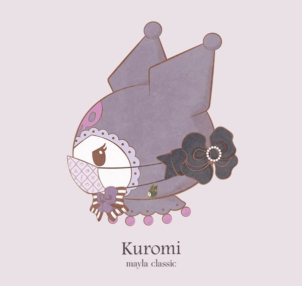 「サンリオキャラクターズ・ヘアオブジェ マスクリーフ」クロミ[KM]