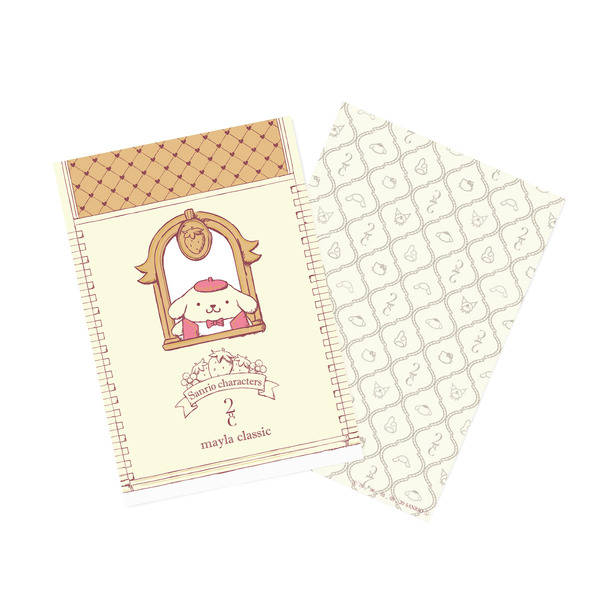 「サンリオキャラクターズ・ヘアオブジェ マスクリーフ」ポムポムプリン[PP]