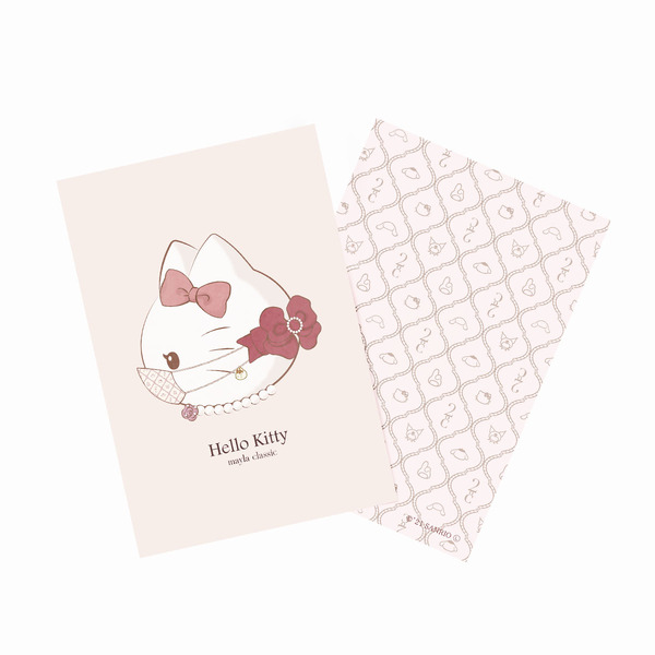 「サンリオキャラクターズ・ヘアオブジェ マスクリーフ」ハローキティ[HK]