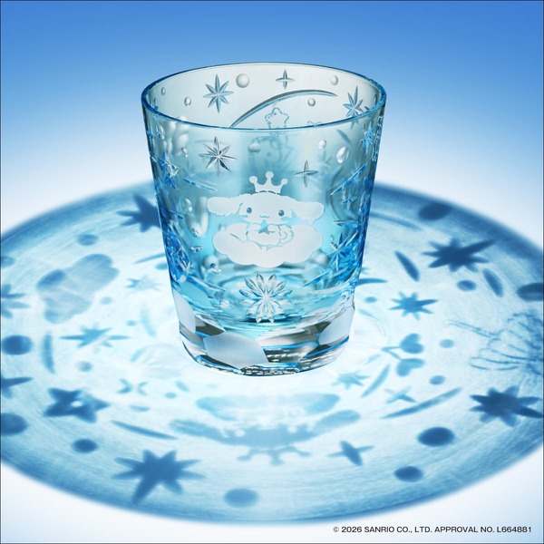 シナモロール 江戸切子グラス