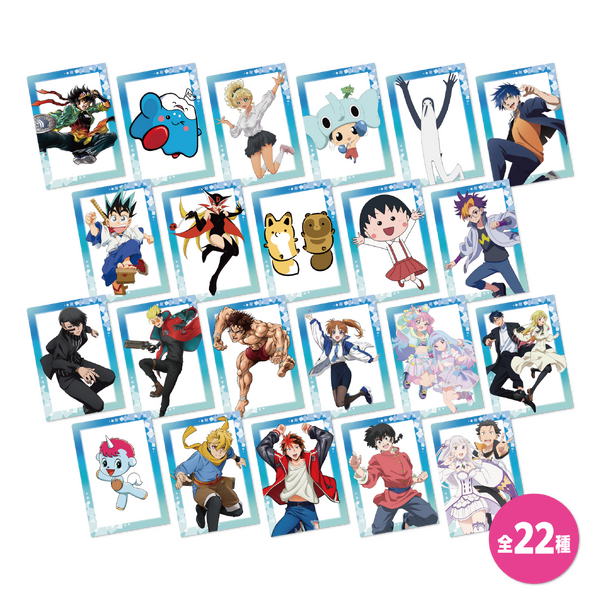 AJスタンプラリー限定ノベルティ_キャラクター別ミニクリアファイル