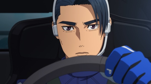 冬アニメ「MFゴースト 3rd Season」第34話「王者のあせり」場面カット