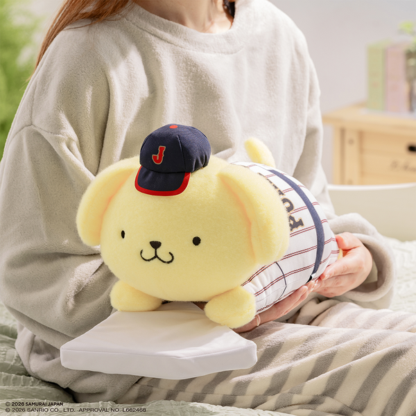 EXH賞　ヘッドスライディング抱き枕　ポムポムプリン