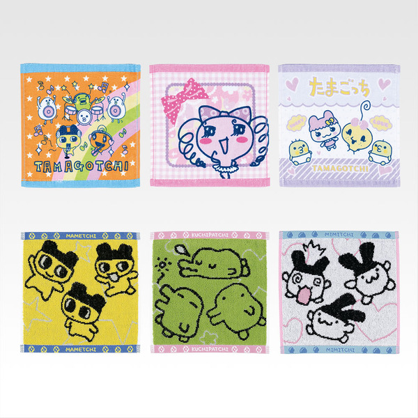 「一番くじ たまごっち ～令和で発見！！あのころのお部屋とたまごっち～」E賞：あのころのハンドタオル（全6種）