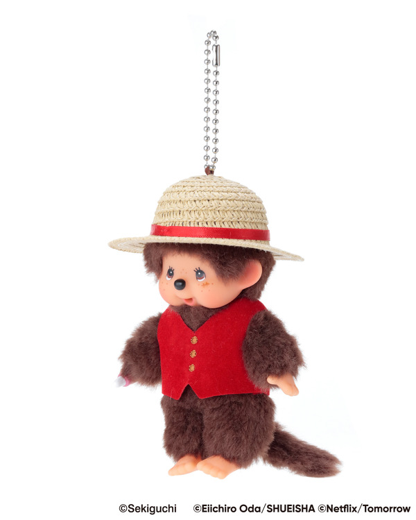 モンチッチ×NETFLIX ONE PIECE Season 2　ルフィ　モンチッチ　キーチェーン