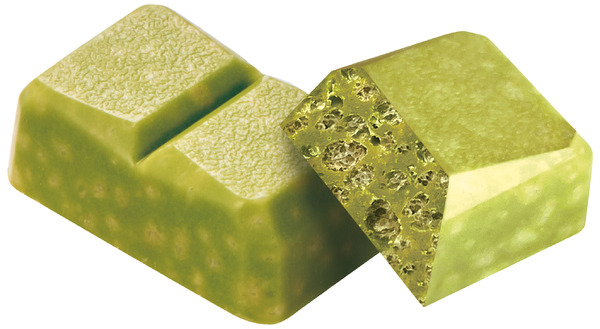 「ミルキークランチチョコ雷おこし抹茶」