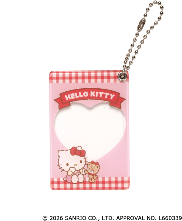 サンリオキャラクターズ　いつも一緒フレームキーチェーン