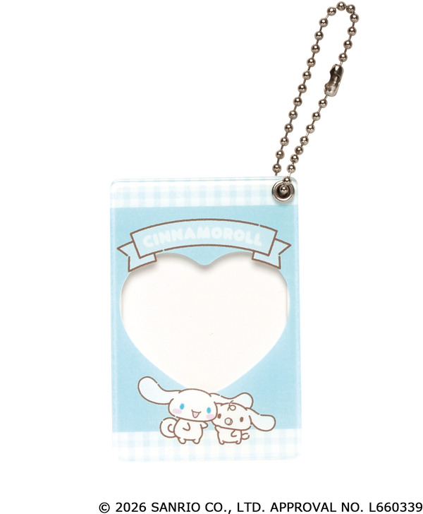 サンリオキャラクターズ　いつも一緒フレームキーチェーン