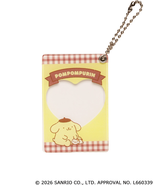 サンリオキャラクターズ　いつも一緒フレームキーチェーン