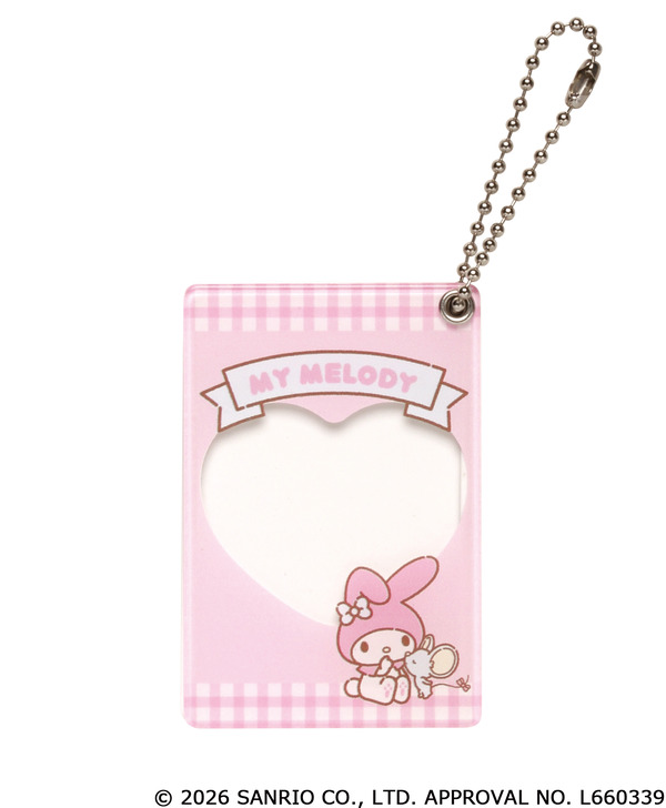 サンリオキャラクターズ　いつも一緒フレームキーチェーン