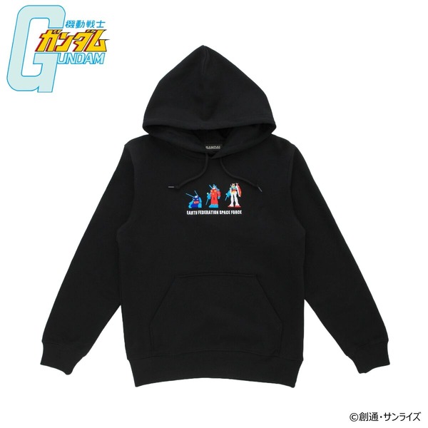 「MS刺しゅうパーカー 地球連邦軍」