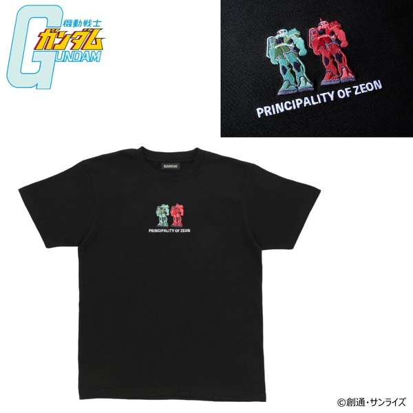 「MS刺しゅうTシャツ ジオン公国軍」