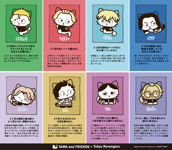 3丁目に遊びに来た『東京リベンジャーズ』のキャラクター紹介