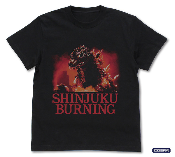 ゴジラ・ストア限定・バーニングミレニアムゴジラ Tシャツ