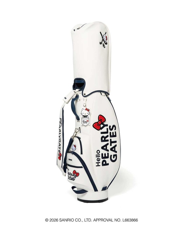 ハローキティとPEARLY GATES（パーリーゲイツ）が初コラボ「GOLF BAG」