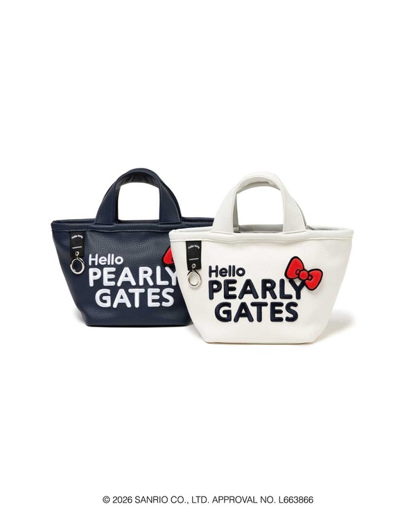 ハローキティとPEARLY GATES（パーリーゲイツ）が初コラボ「CART BAG」全2色