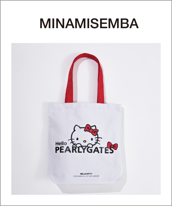 ハローキティとPEARLY GATES（パーリーゲイツ）が初コラボ「パーリーゲイツ南船場 POPUPSHOP限定ノベルティ」