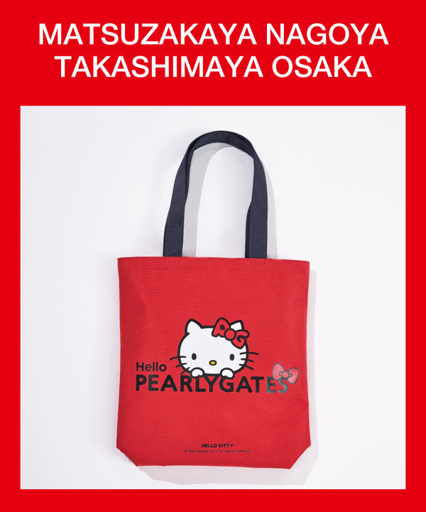 ハローキティとPEARLY GATES（パーリーゲイツ）が初コラボ「パーリーゲイツ松坂屋名古屋店・髙島屋大阪店 POPUPSHOP限定ノベルティ」
