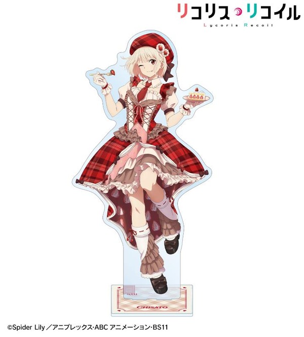 TVアニメ『リコリス・リコイル』描き下ろし 錦木千束 スイーツ衣装ver. 特大アクリルスタンド