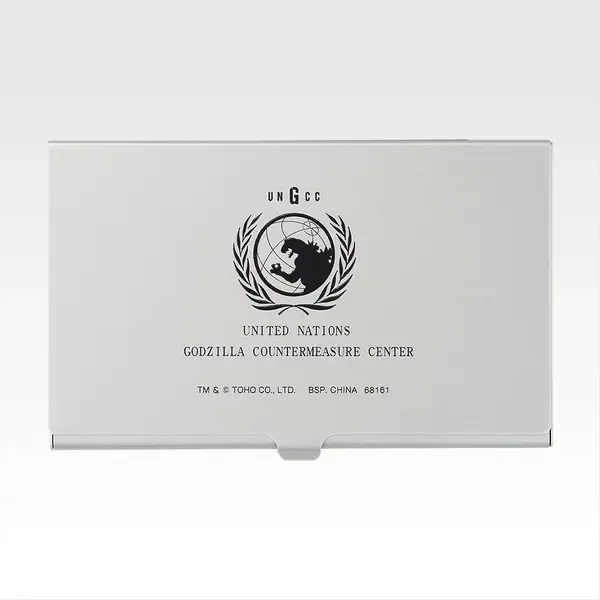 「一番くじ ゴジラ MACHINE CHRONICLE」D賞：メタル名刺ケース（ランダム3種）