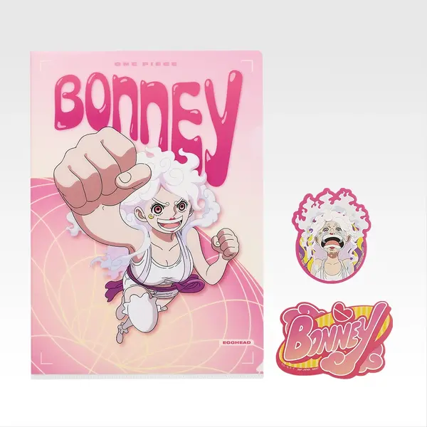 「一番くじ ワンピース 思い描く未来」I賞：クリアファイル＆ステッカーセット（選べる全10種）