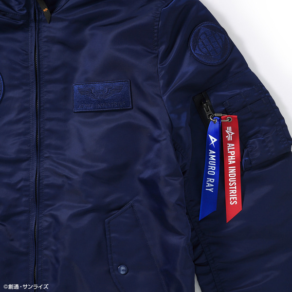 STRICT-G ALPHA『機動戦士ガンダム 逆襲のシャア』 L2B HOODED GEN II FLIGHT JACKET アムロ・レイ