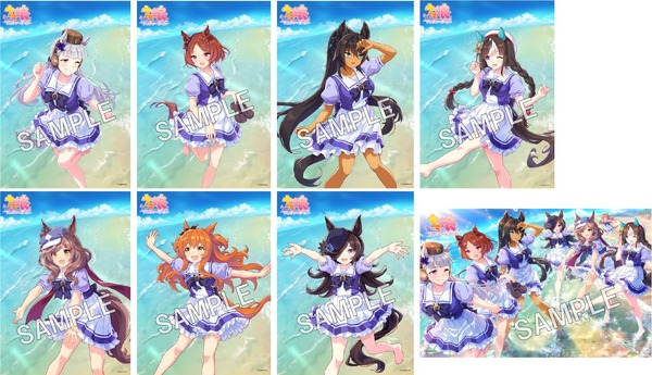 ウマ娘 2.5 周年キャンペーン 描き下ろしブロマイド