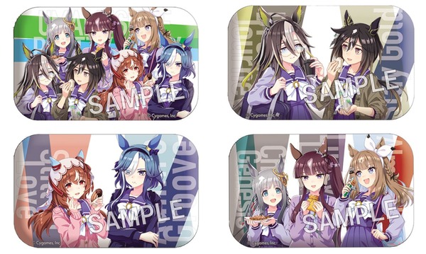 オリジナル缶バッジ 全 4 種