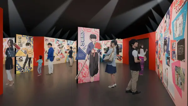 人気キャラクターたちと一緒に楽しめるエピソード展示