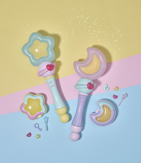 「PROPLICA スタットネオネオン＆ガラスのハートほうぷパクトセット／ムーントネオネオン＆ガラスのハートどりむパクトセット」