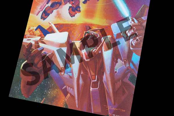 　「機動戦士ガンダム 閃光のハサウェイ キルケーの魔女　メカアートビジュアル A4メタルポスター」