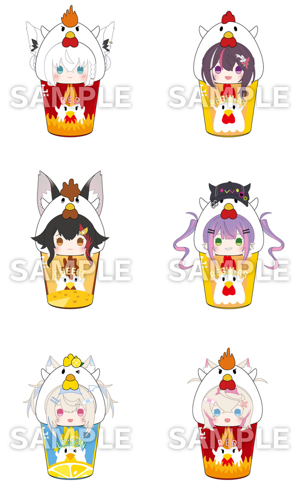 なりきり!からあげクンバッジ