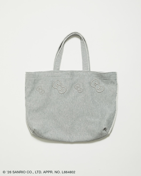 「ハローキティ」×「ATTISESSION」_スウェットトートバッグ