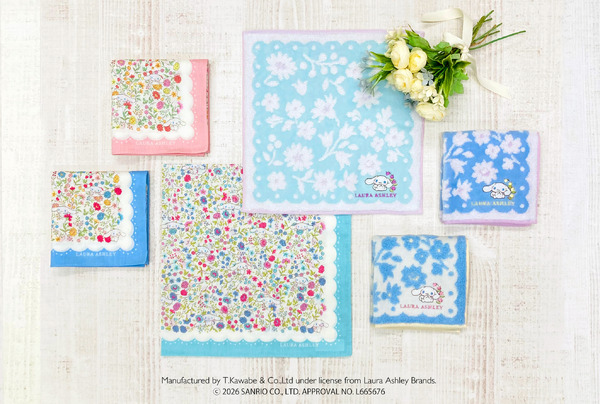 シナモロール_ローラ アシュレイ・サンリオコラボ