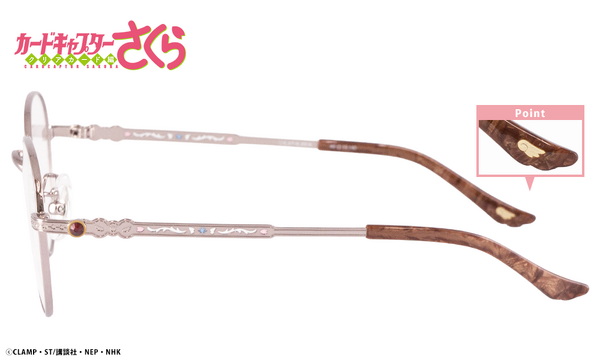 『カードキャプターさくら クリアカード編』コラボ眼鏡（木之本桜 モデル）
