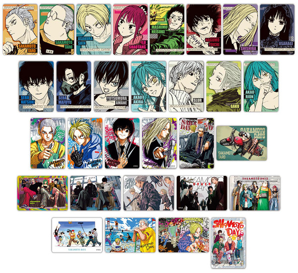 『SAKAMOTO DAYS』マグネットステッカーコレクション　第1弾