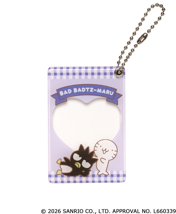 サンリオキャラクターズ　いつも一緒フレームキーチェーン