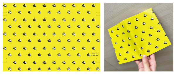 Pちゃん柄ブックカバー※デザインはイメージです。