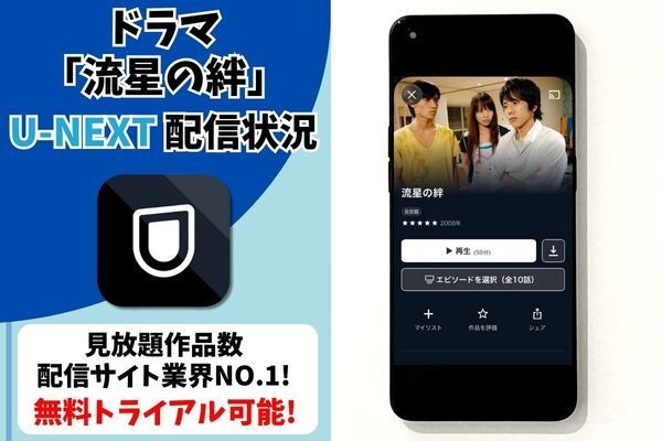 ドラマ『流星の絆』U-NEXT配信状況