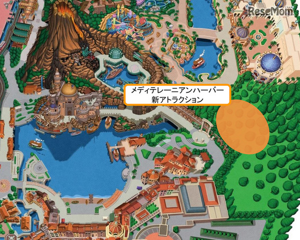 東京ディズニーシー開発エリアのイメージ　(c) Disney