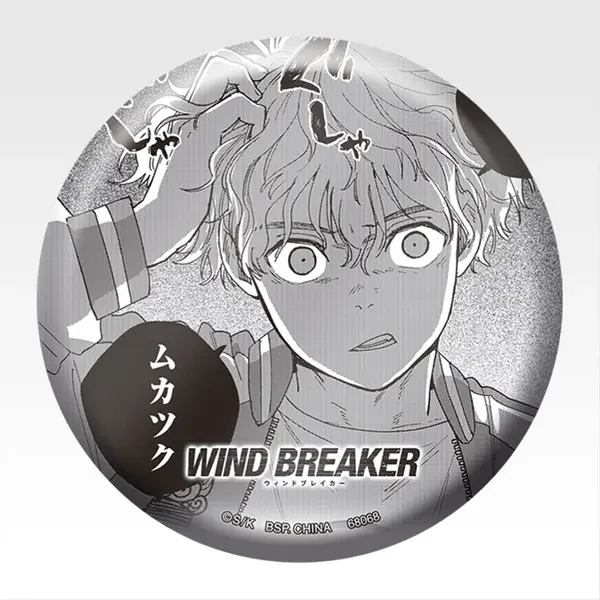 「一番くじ WIND BREAKER -原作5周年-」E賞：缶バッジ（ランダム6種）