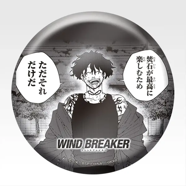 「一番くじ WIND BREAKER -原作5周年-」E賞：缶バッジ（ランダム6種）