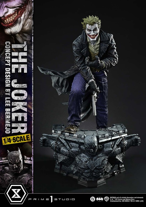 「アルティメットプレミアムマスターライン　バットマン（コミック） ジョーカー (Concept Design by Lee Bermejo) DX ボーナス版」