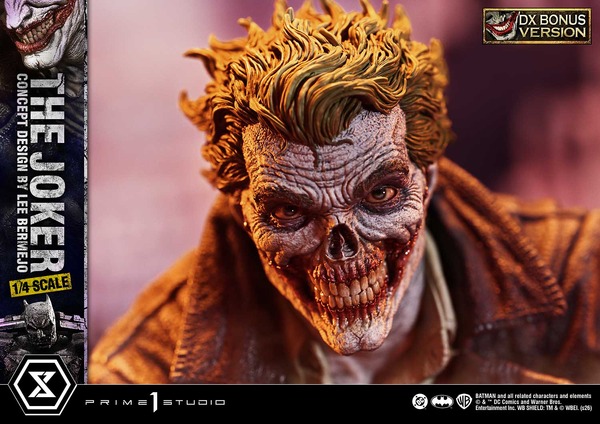 「アルティメットプレミアムマスターライン　バットマン（コミック） ジョーカー (Concept Design by Lee Bermejo) DX ボーナス版」