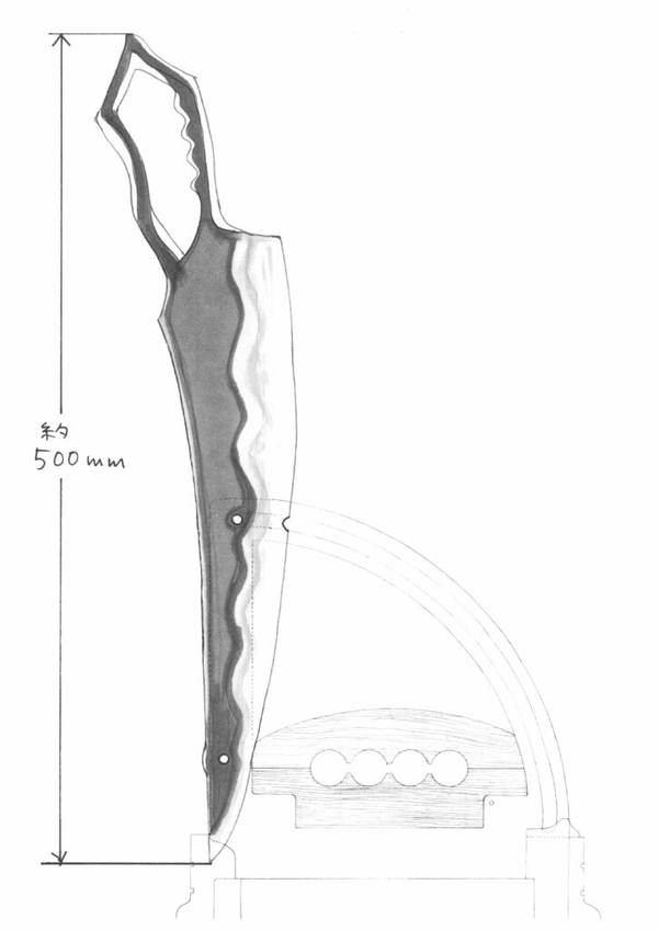 フォトスポット「指ギロチン」