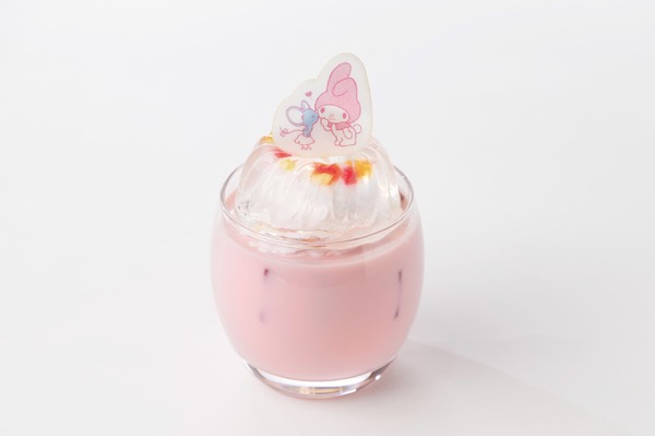 マイメロディのラブリーストロベリーミルク 1,350円（税込）