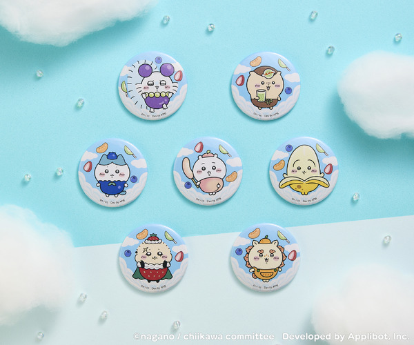 フルーツなトレーディング缶バッジ（全7種）