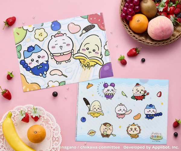 フルーツなクリアファイル