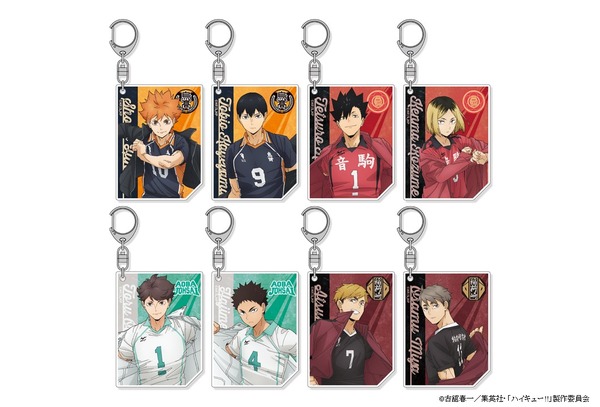 カプセルトイ 一例（アクリルキーホルダー）